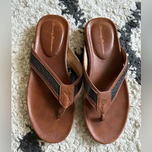 Tommy Bahama Leather Sandals sz 13